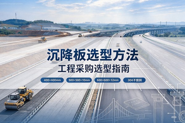 天水沉降板选择方法